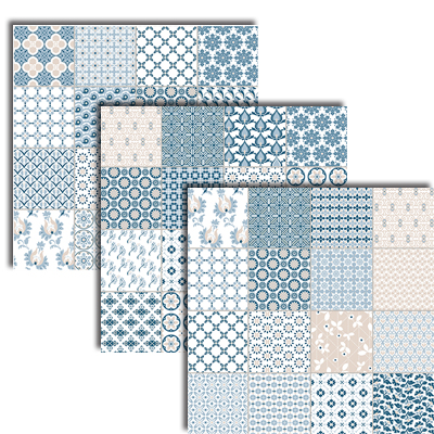 Habitat Urban Aqua (random face) 50x50